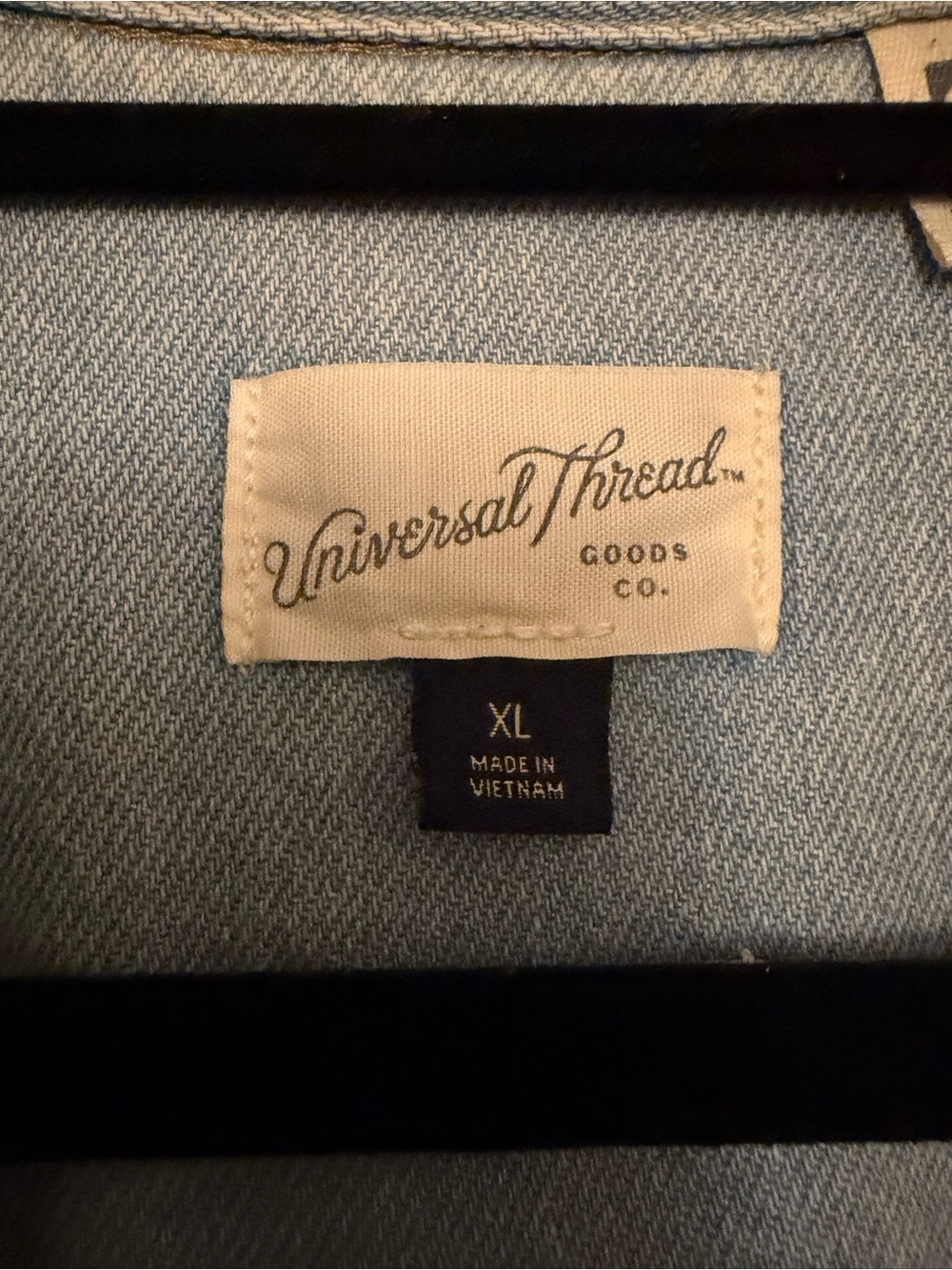 Universal Thread Light Blue Denim Jacket Shacket - Picture 3 of 4